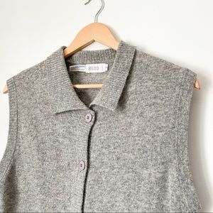 Vintage cardigan sweater vest